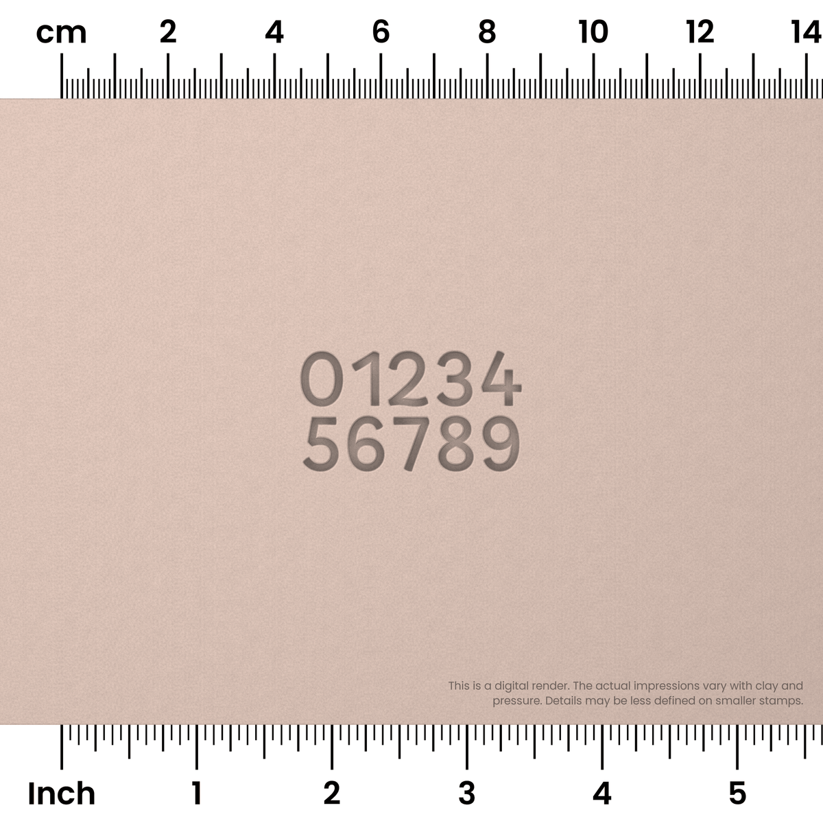 Borel | Number Stamp Sets