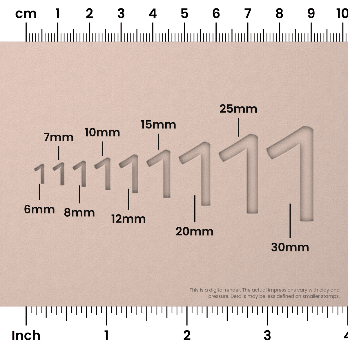 Borel | Number Stamp Sets