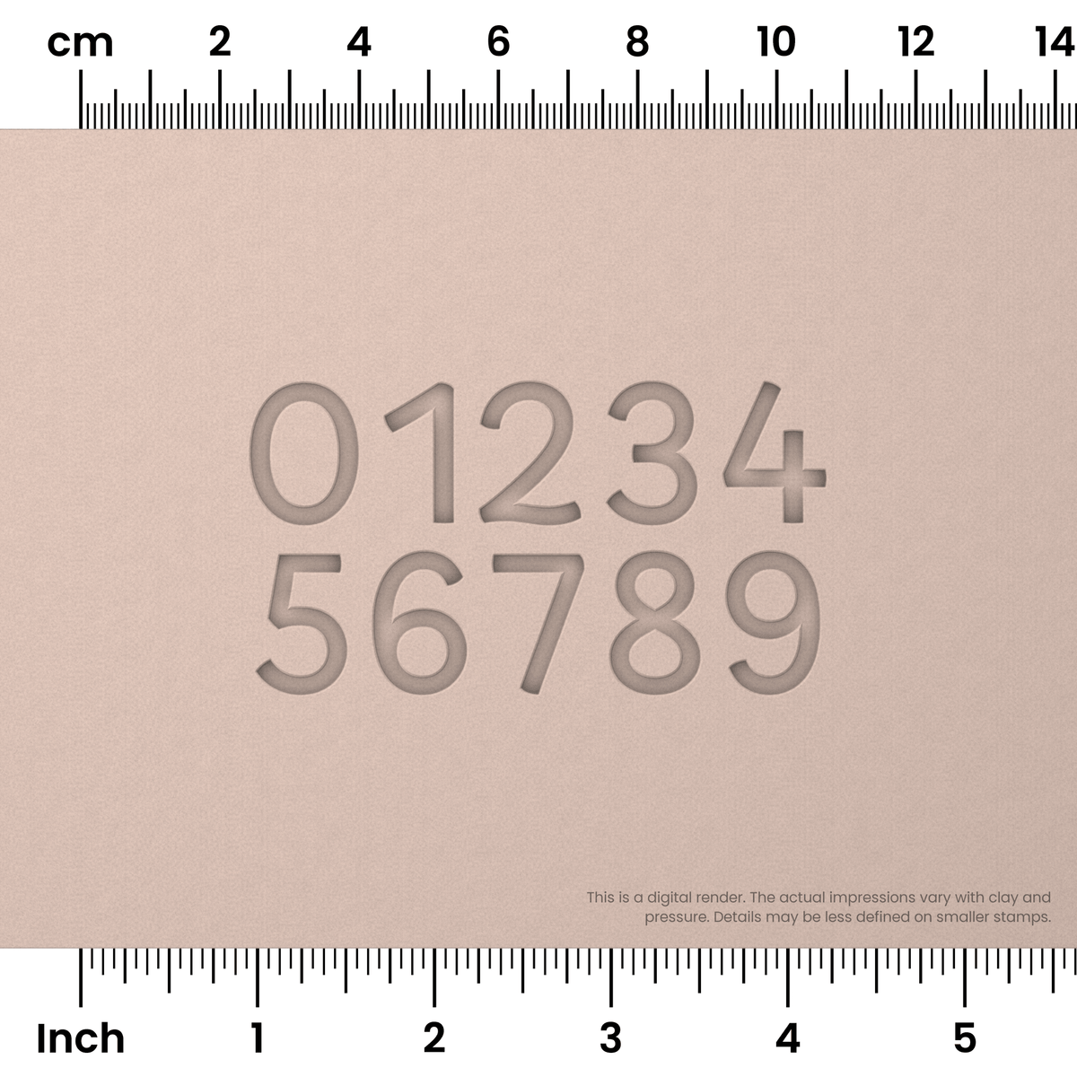 Borel | Number Stamp Sets