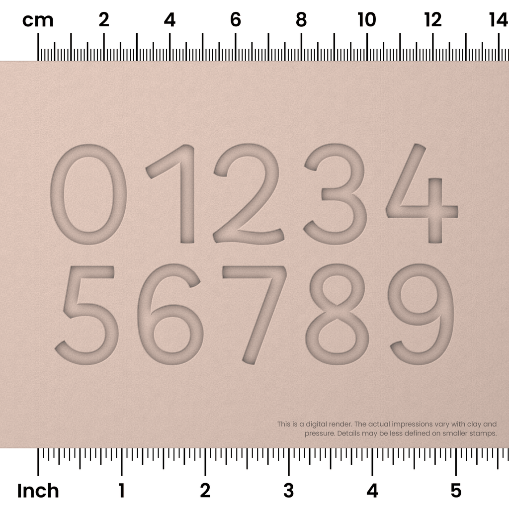 Borel | Number Stamp Sets