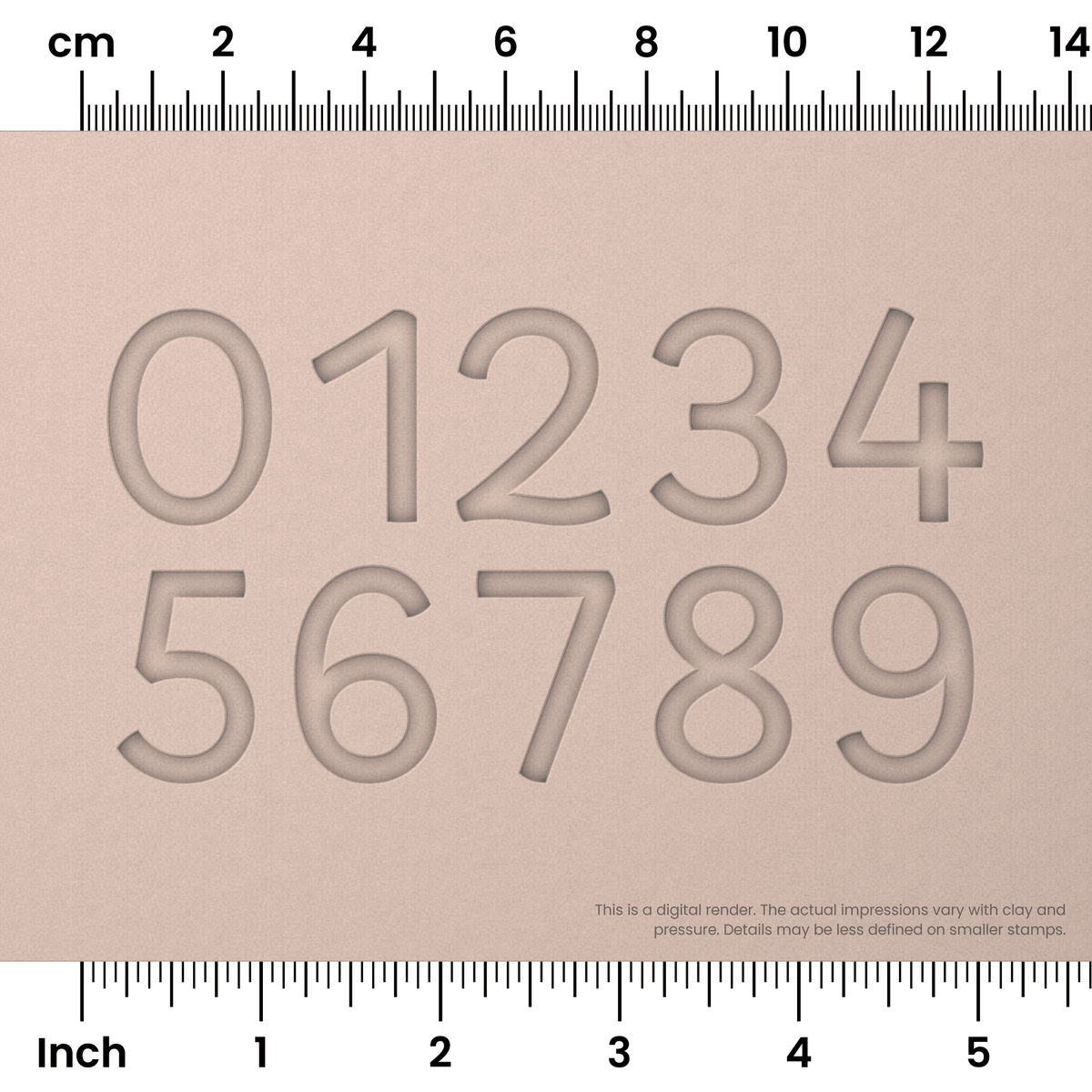 Borel | Number Stamp Sets