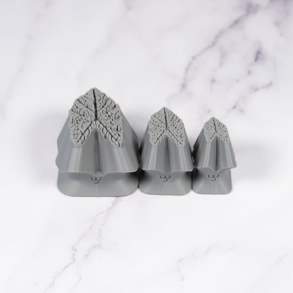 Caladium Tropical Plant Leaf Stamp - Photo Textured - Style #1