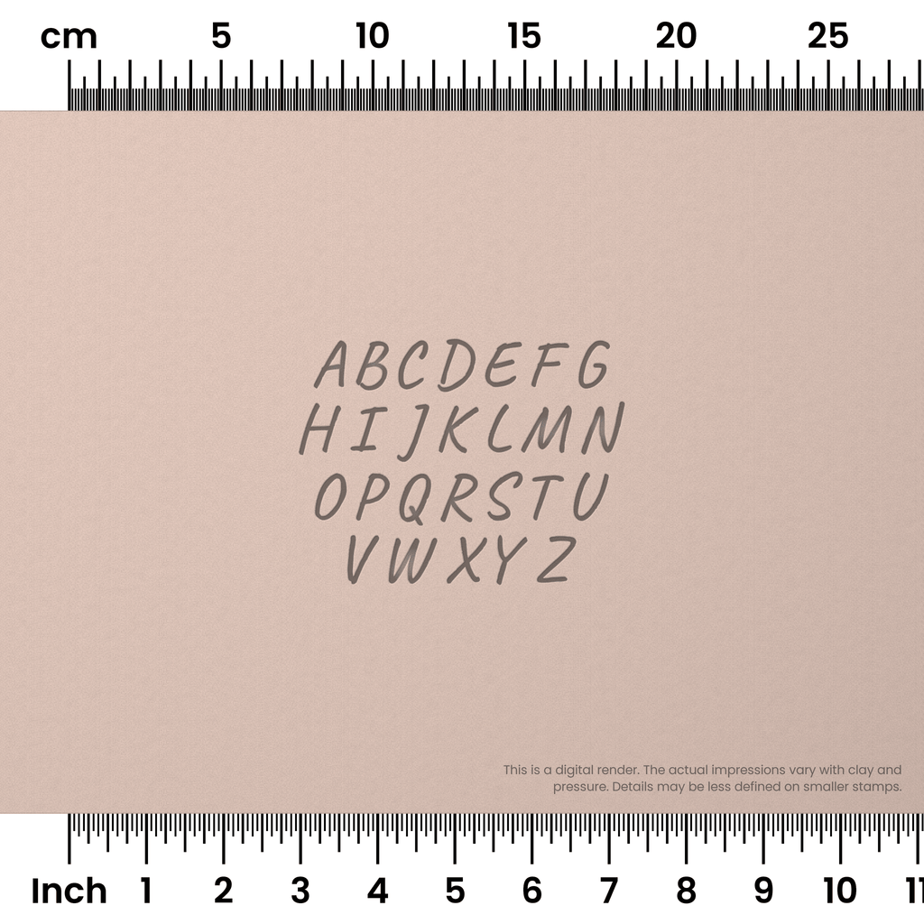 Caveat | All Caps | Alphabet Stamp Sets