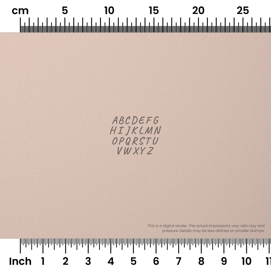 Caveat | All Caps | Alphabet Stamp Sets