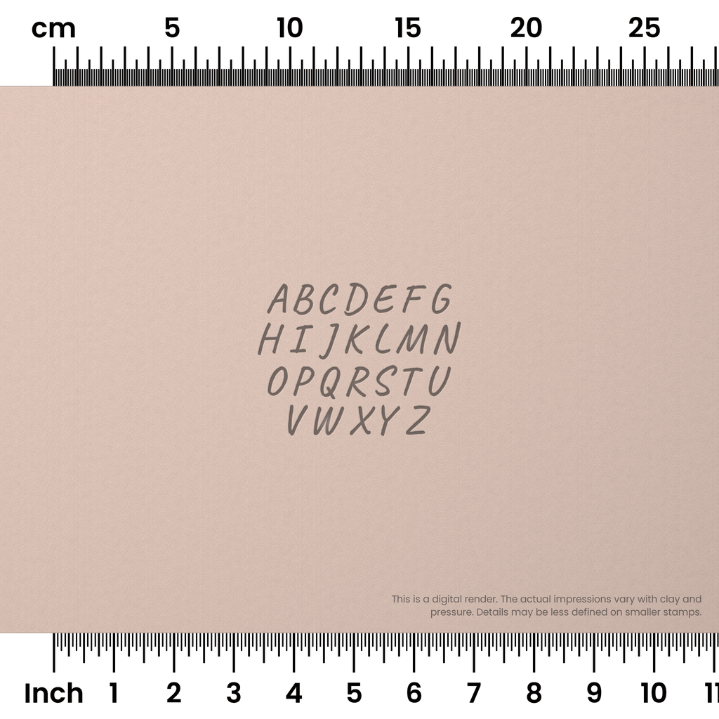 Caveat | All Caps | Alphabet Stamp Sets