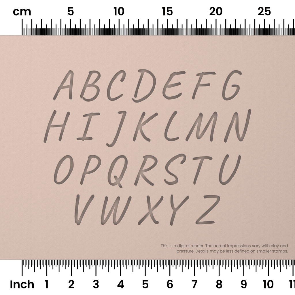 Caveat | All Caps | Alphabet Stamp Sets