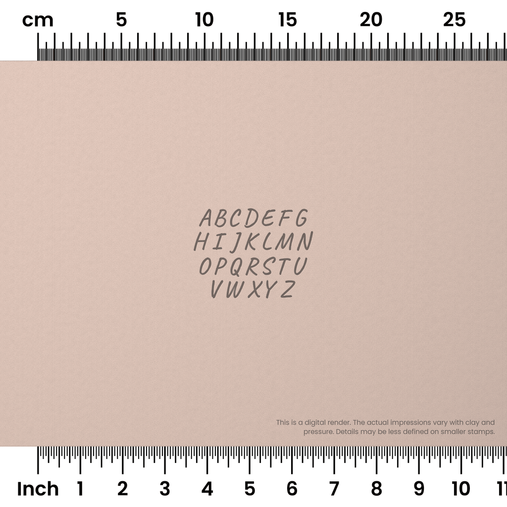 Caveat | All Caps | Alphabet Stamp Sets