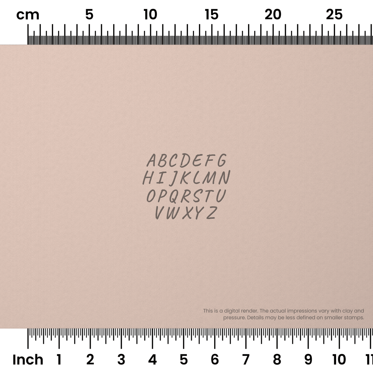 Caveat | All Caps | Alphabet Stamp Sets