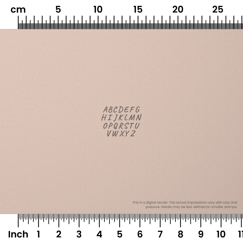 Caveat | All Caps | Alphabet Stamp Sets