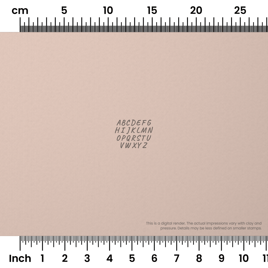 Caveat | All Caps | Alphabet Stamp Sets