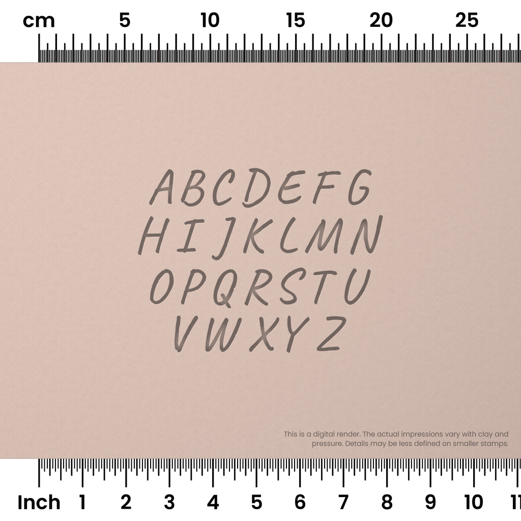 Caveat | All Caps | Alphabet Stamp Sets