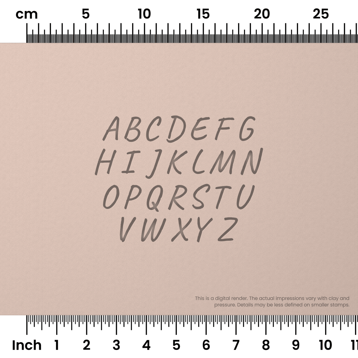 Caveat | All Caps | Alphabet Stamp Sets