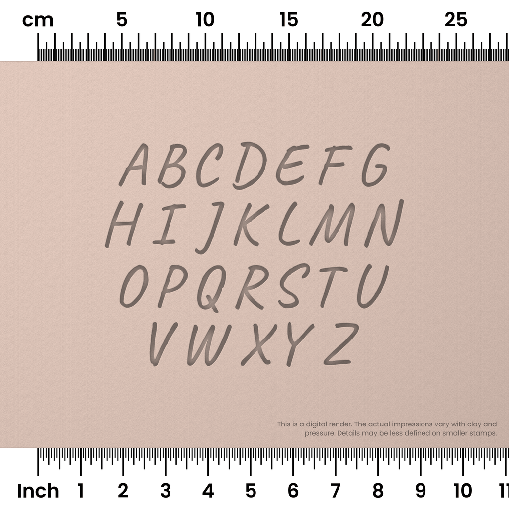 Caveat | All Caps | Alphabet Stamp Sets