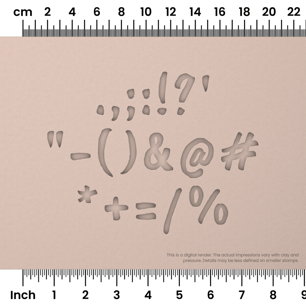 Caveat Brush | Symbol Stamp Sets