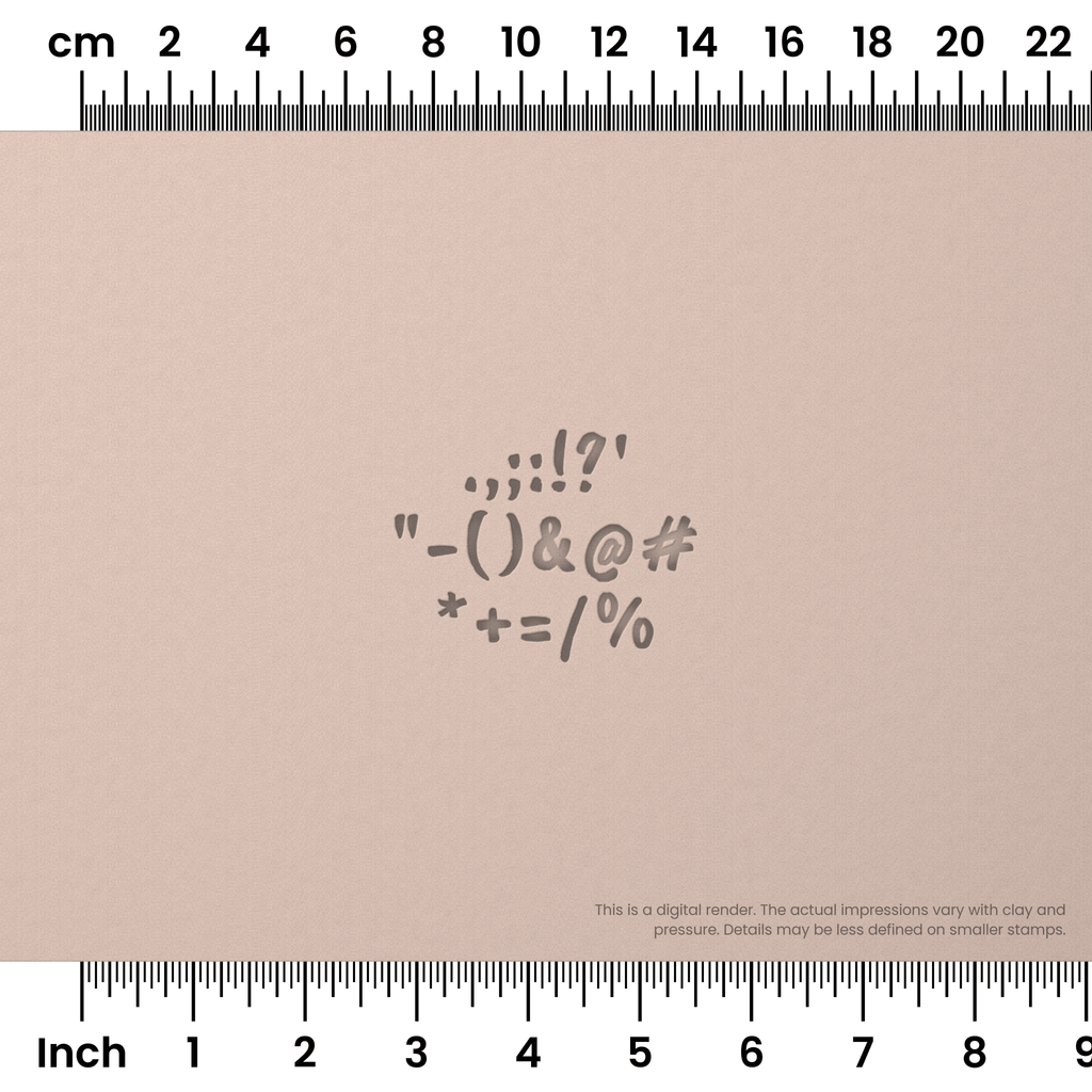 Caveat Brush | Symbol Stamp Sets
