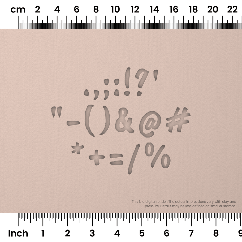 Caveat Brush | Symbol Stamp Sets