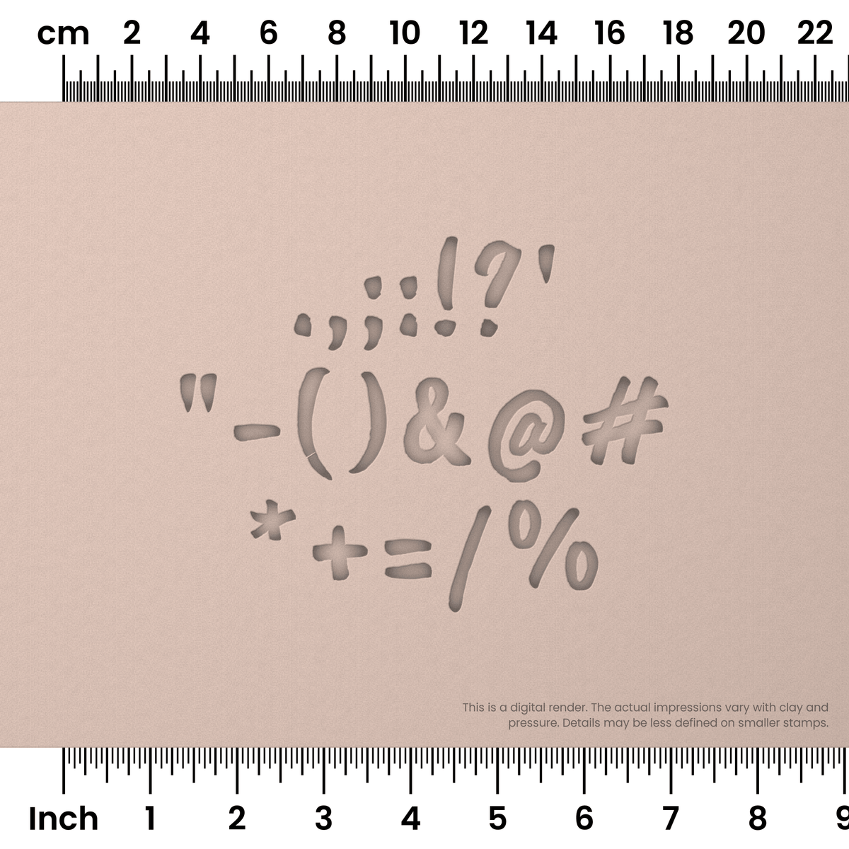 Caveat Brush | Symbol Stamp Sets