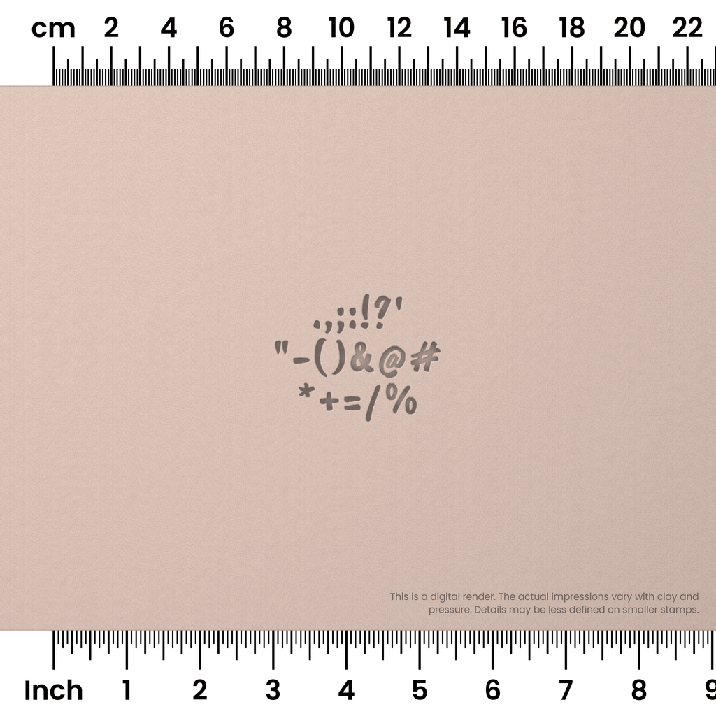 Caveat Brush | Symbol Stamp Sets
