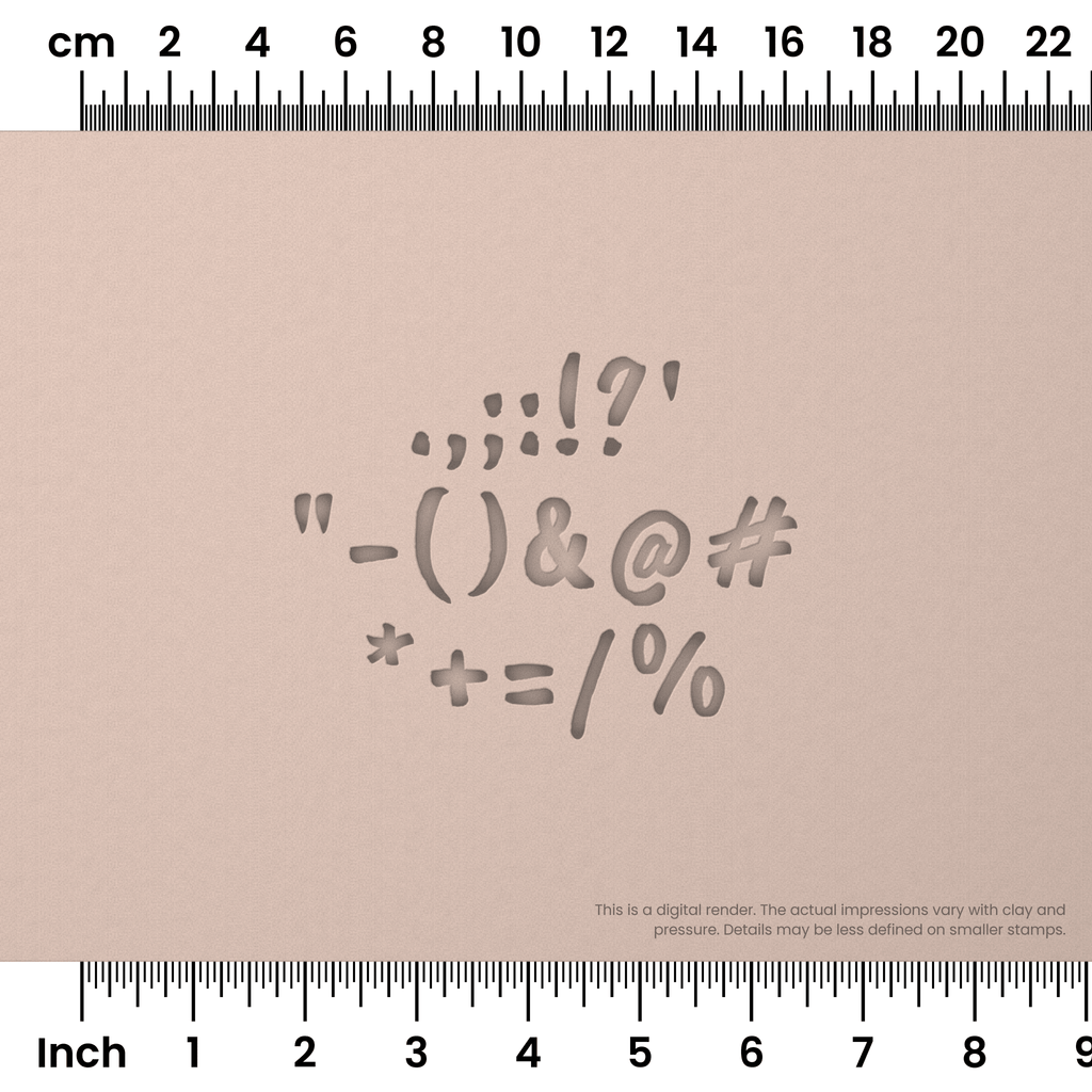 Caveat Brush | Symbol Stamp Sets