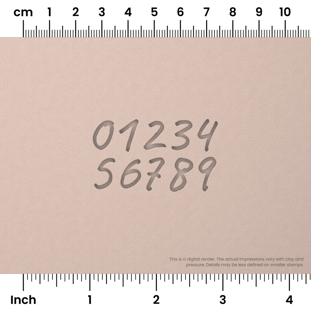 Caveat | Number Stamp Sets