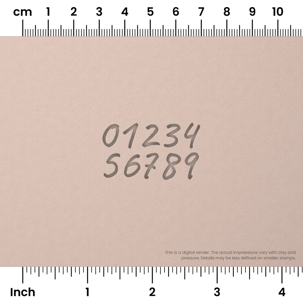 Caveat | Number Stamp Sets