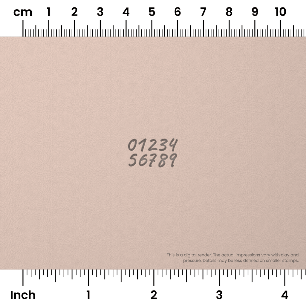 Caveat | Number Stamp Sets