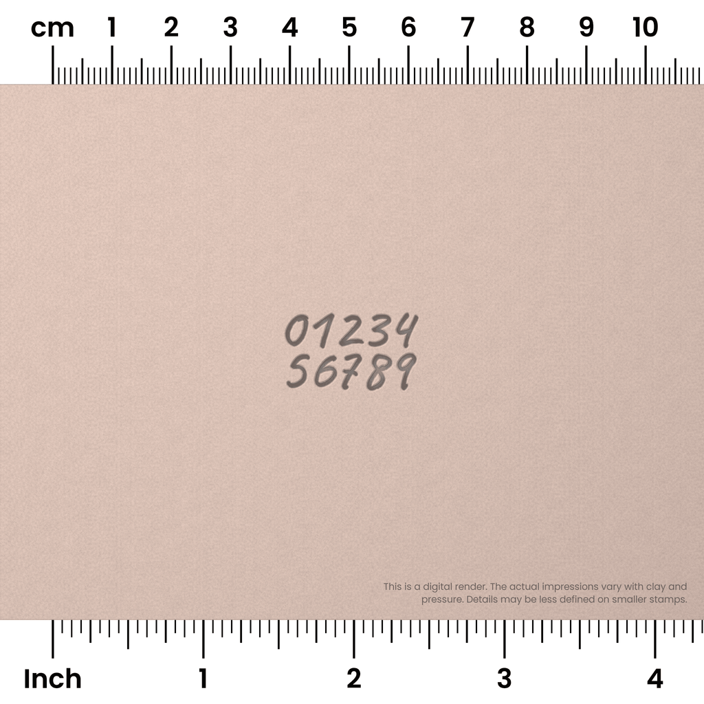 Caveat | Number Stamp Sets