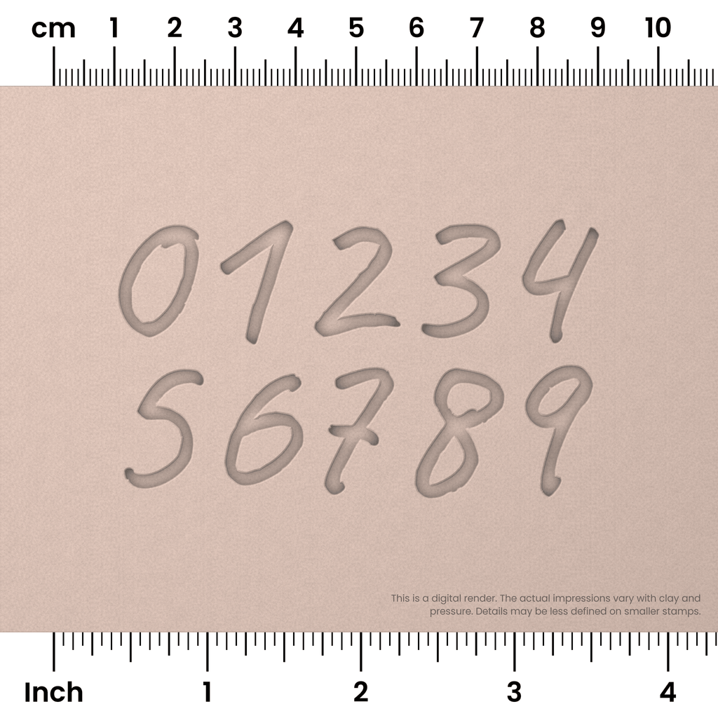 Caveat | Number Stamp Sets