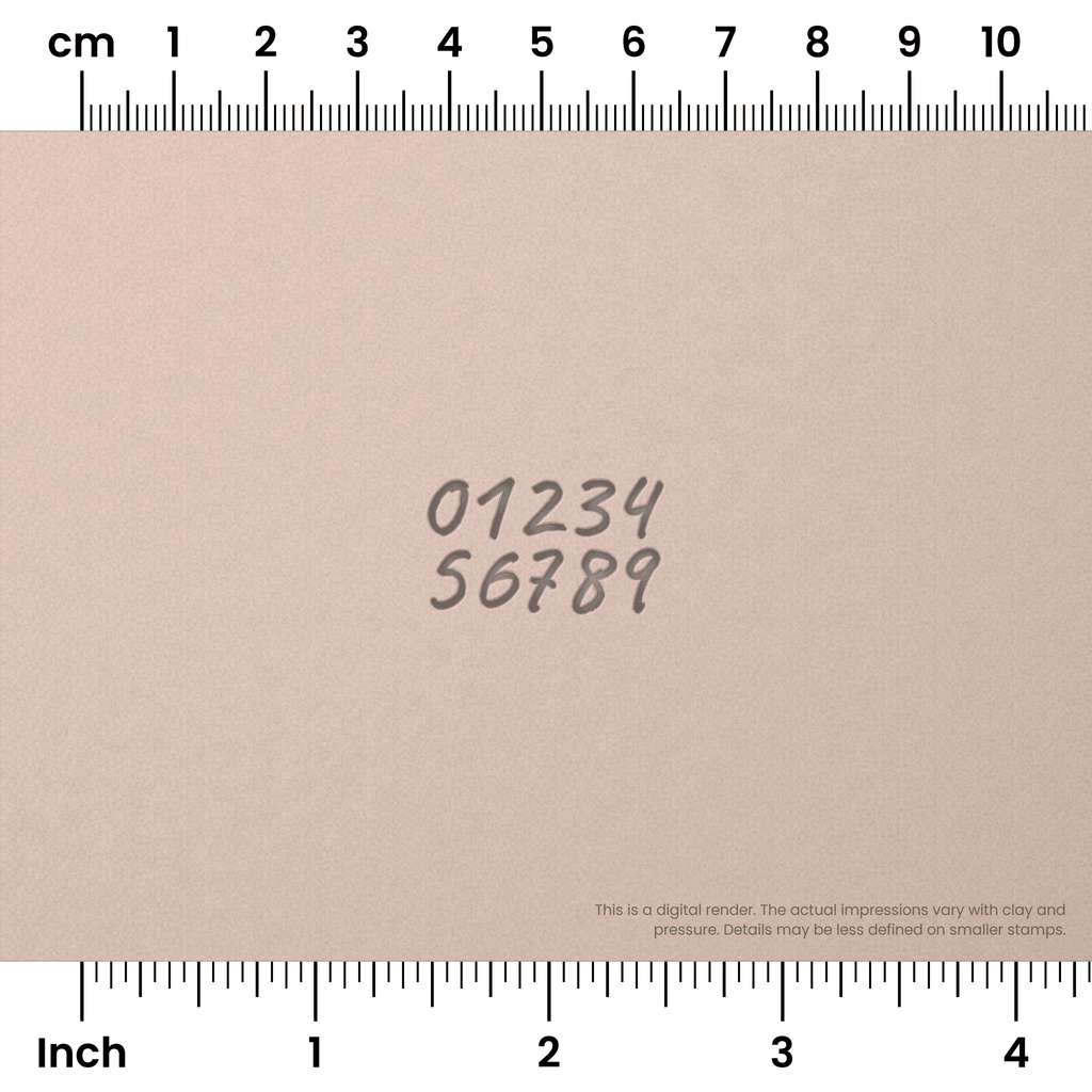 Caveat | Number Stamp Sets