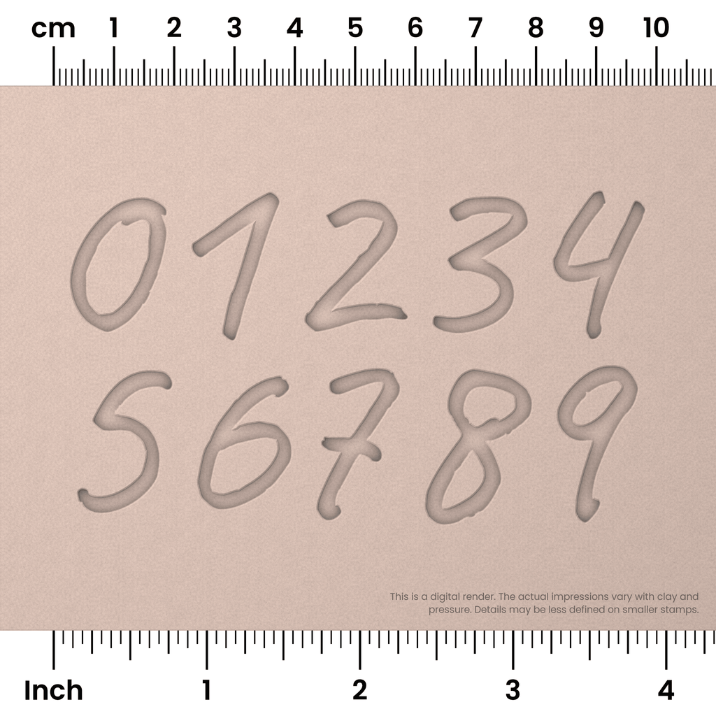 Caveat | Number Stamp Sets