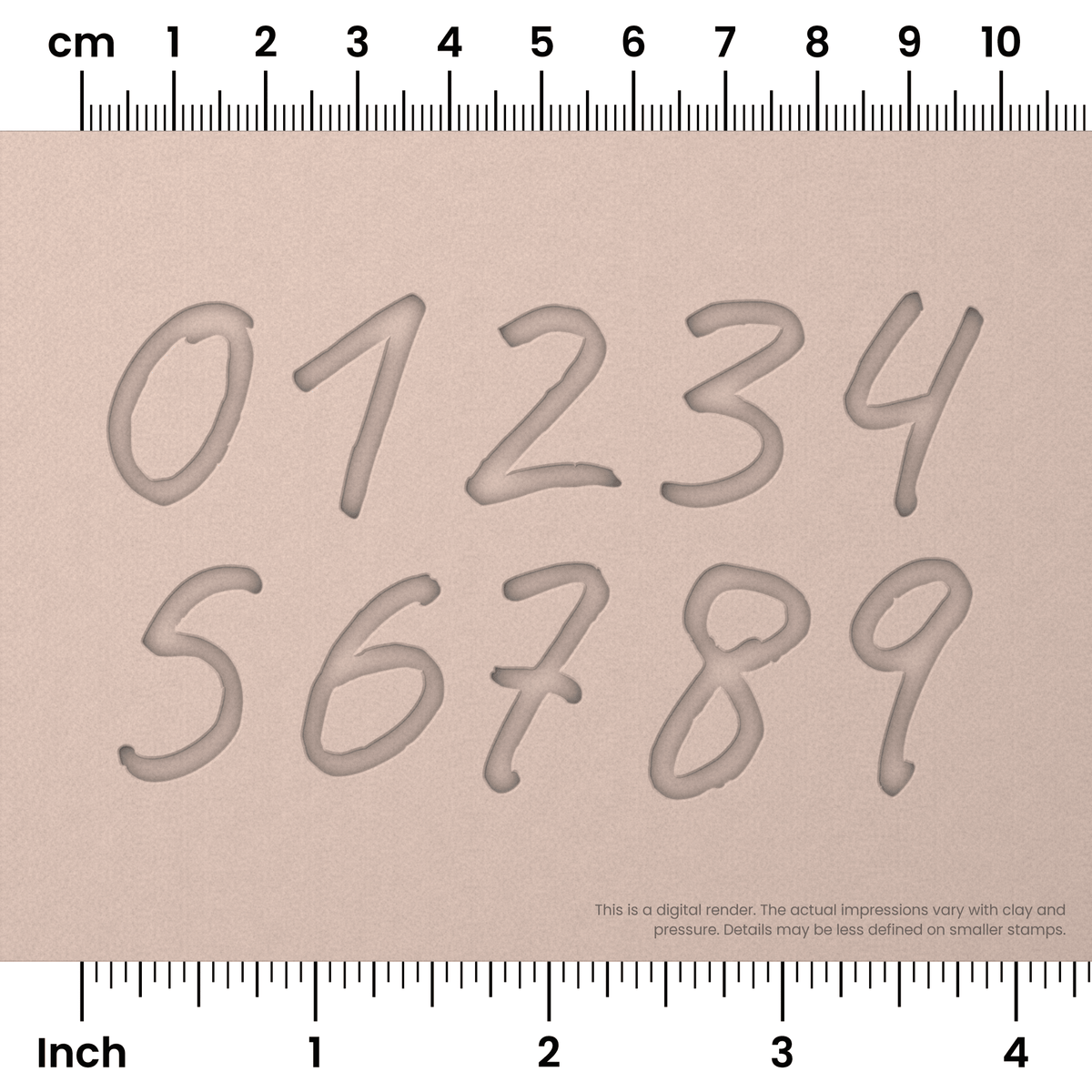 Caveat | Number Stamp Sets