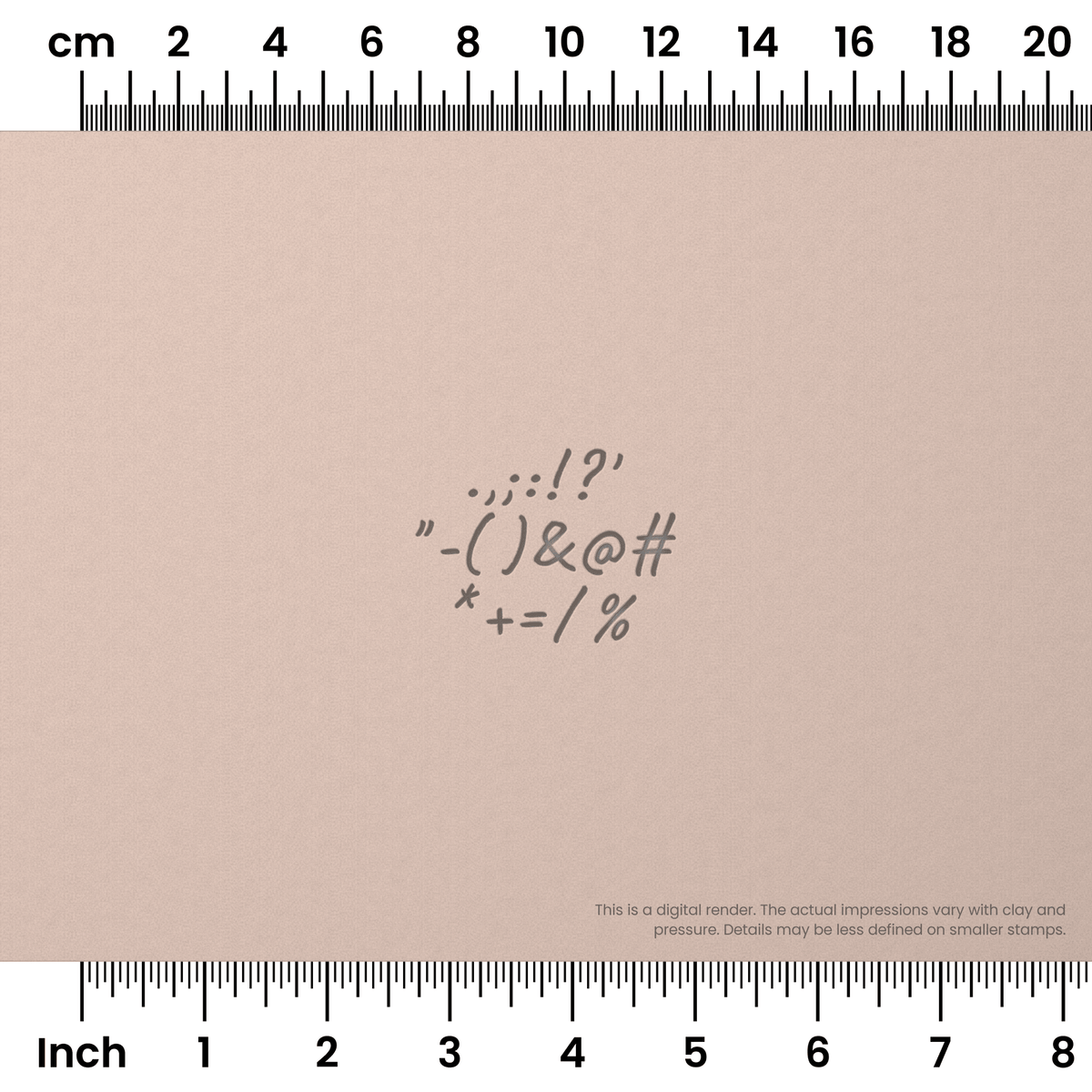 Caveat | Symbol Stamp Sets