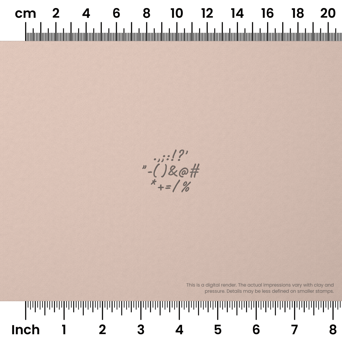 Caveat | Symbol Stamp Sets