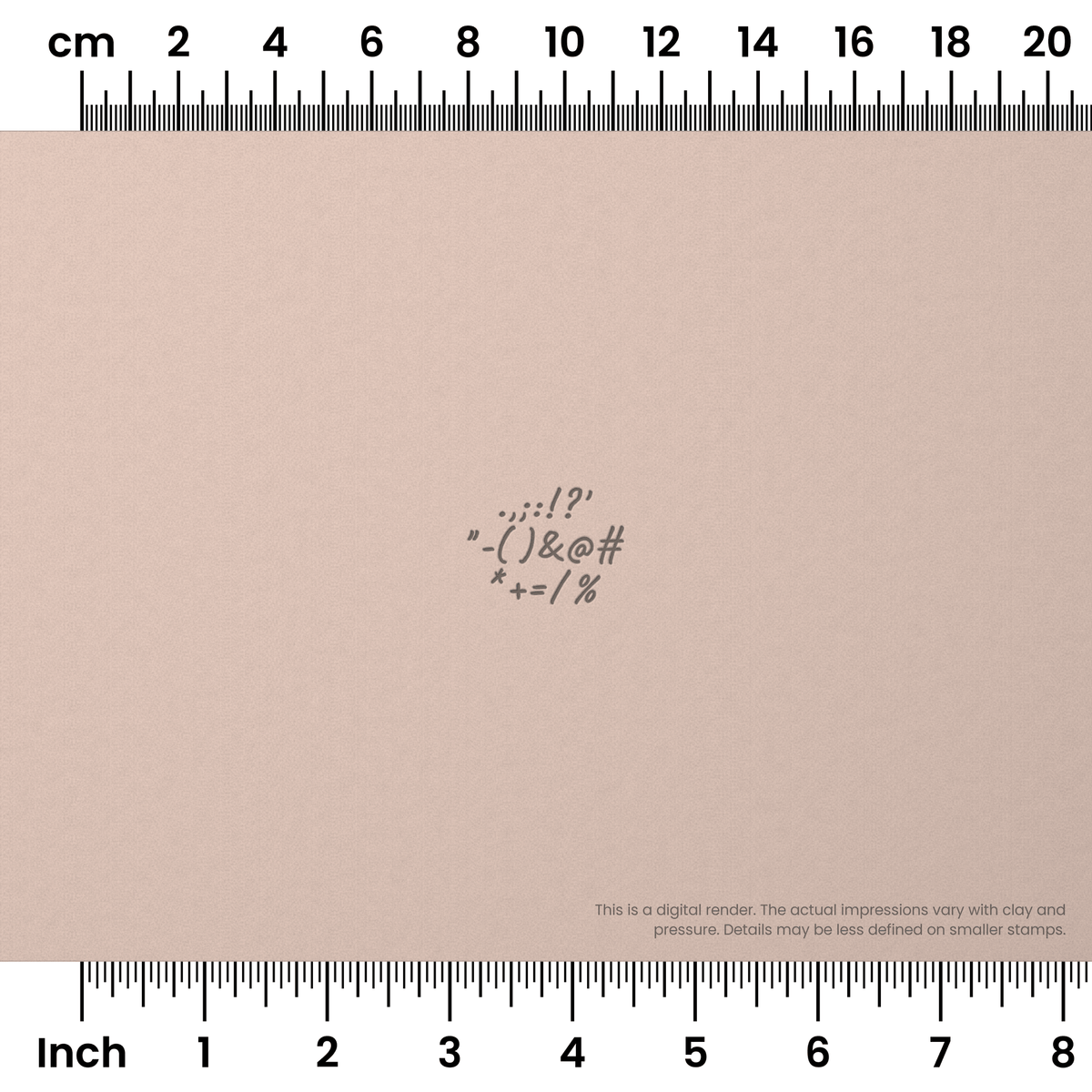 Caveat | Symbol Stamp Sets