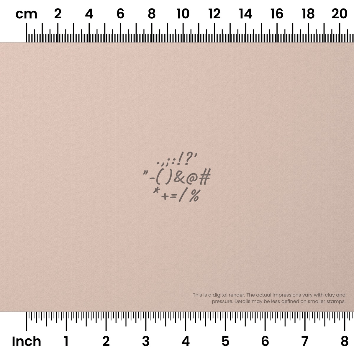 Caveat | Symbol Stamp Sets
