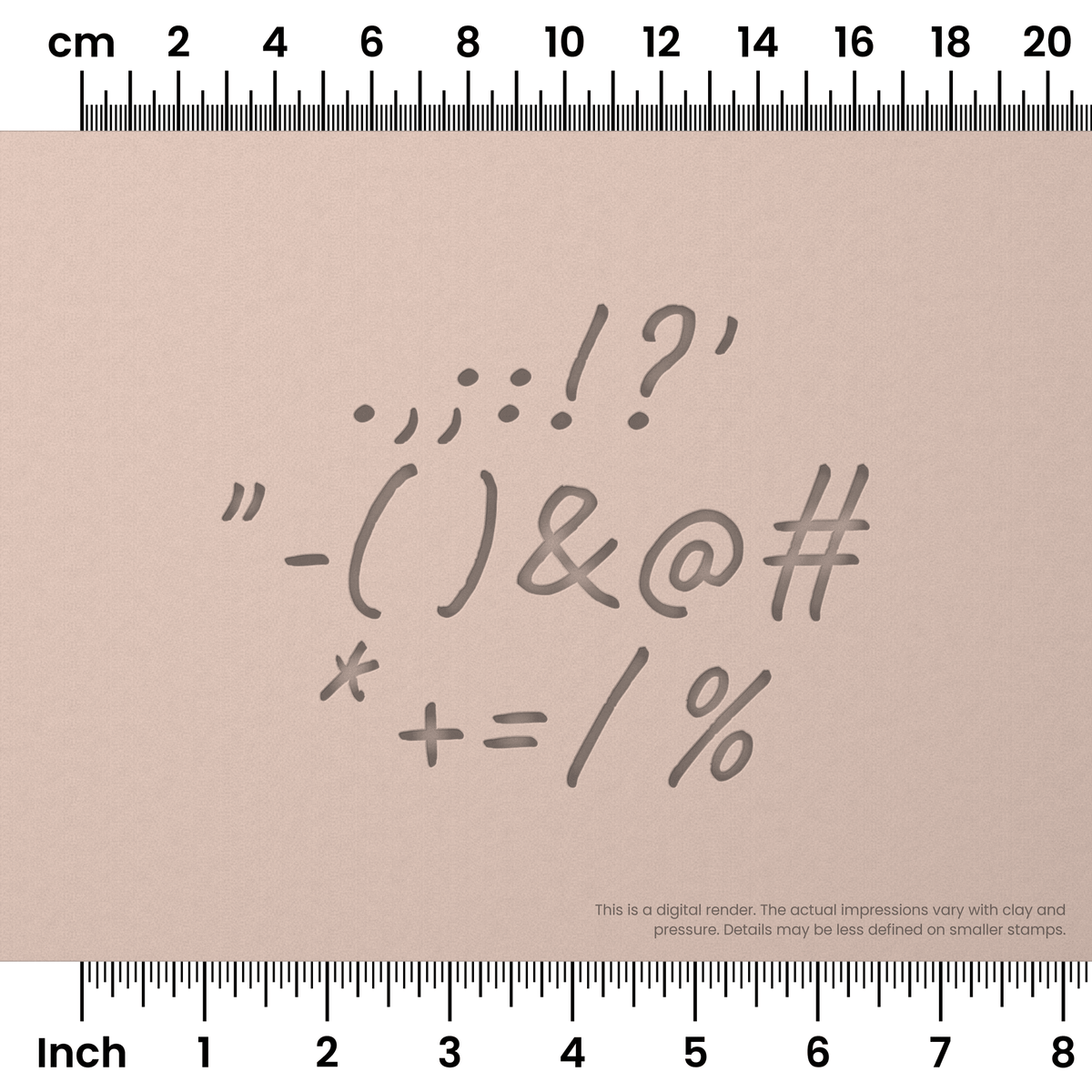 Caveat | Symbol Stamp Sets