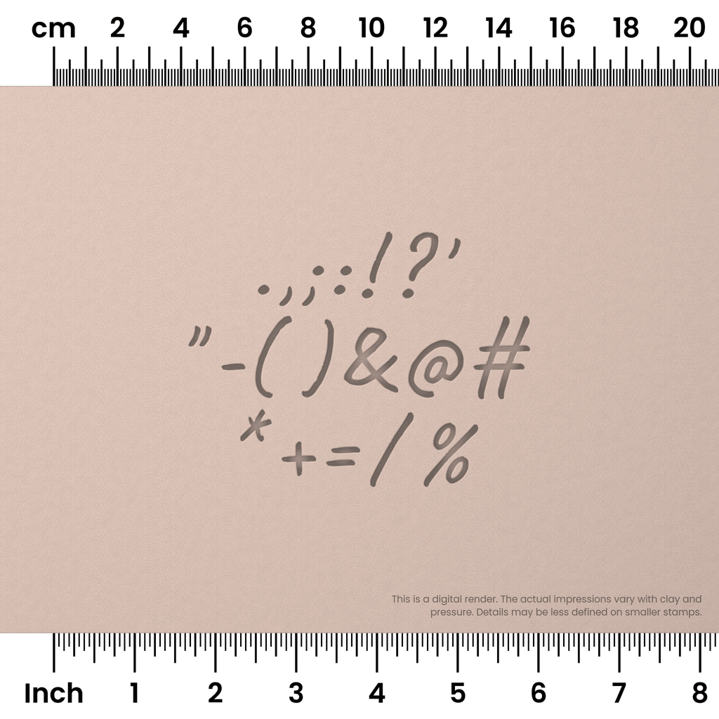 Caveat | Symbol Stamp Sets