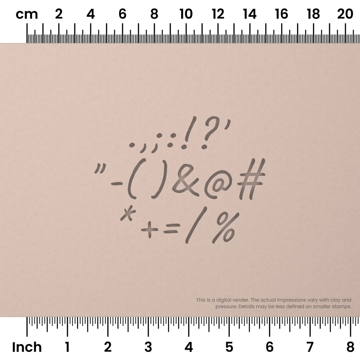 Caveat | Symbol Stamp Sets