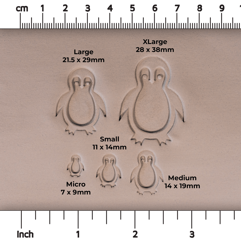 Christmas Penguin Stamps