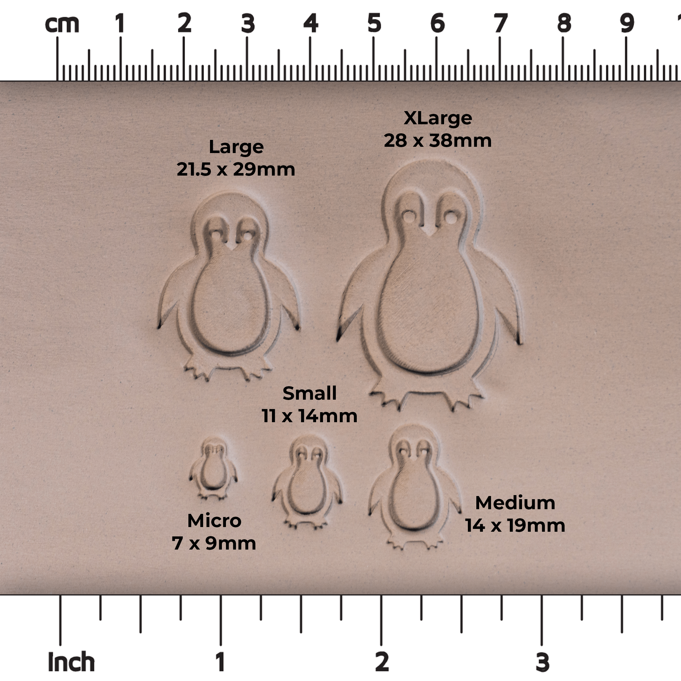 Christmas Penguin Stamps