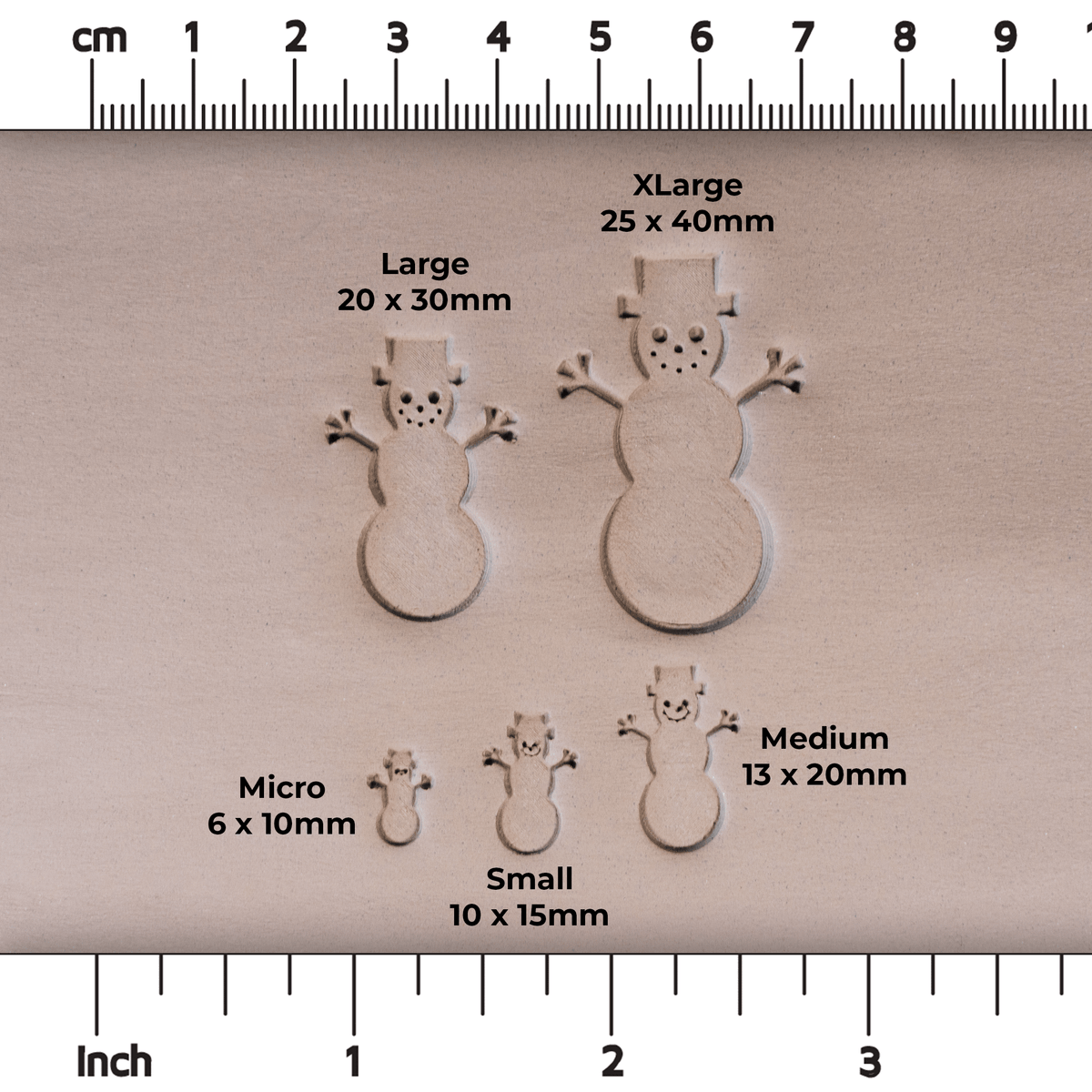 Christmas Snowman Stamps