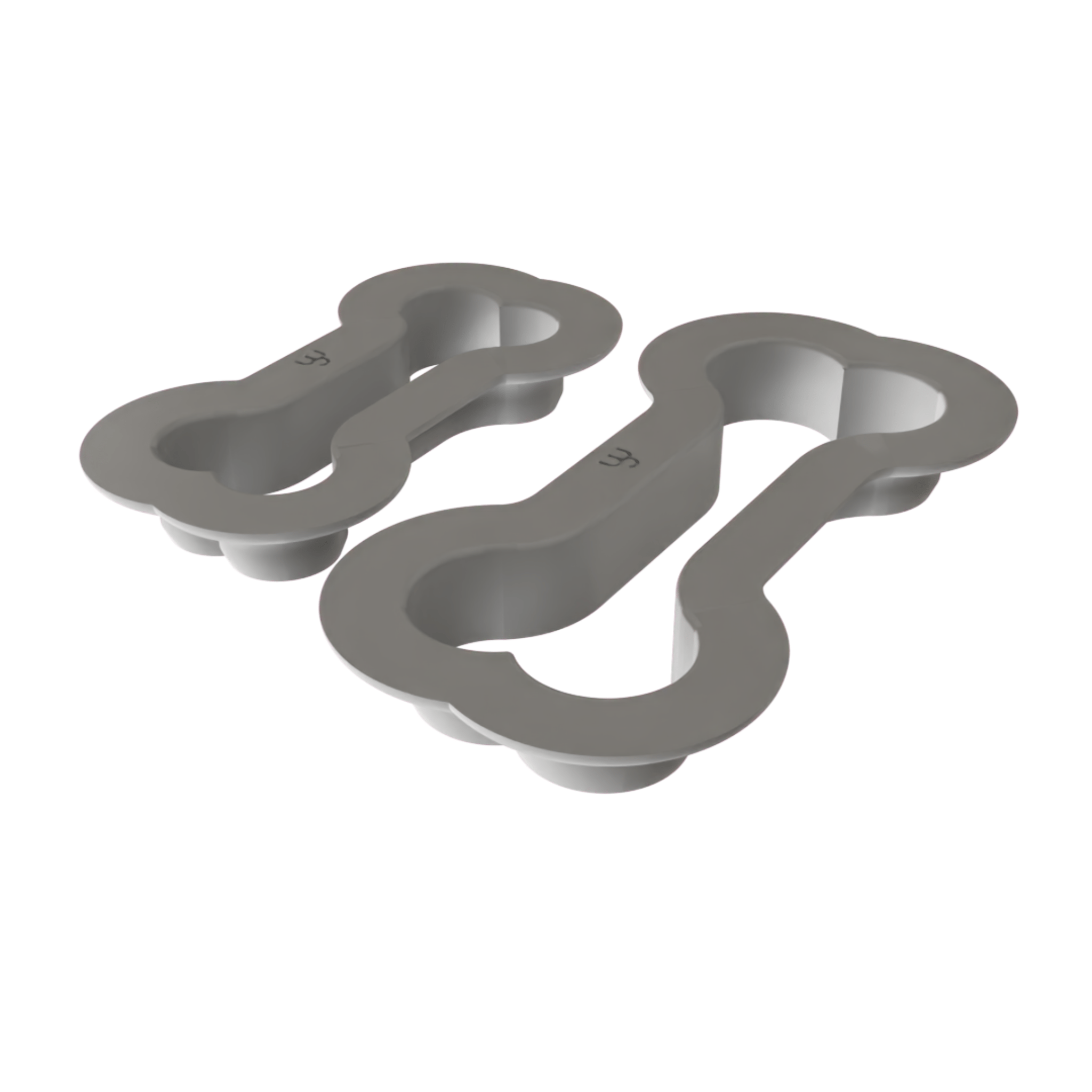 Clay Slab Cutters - Bone - Two Sizes