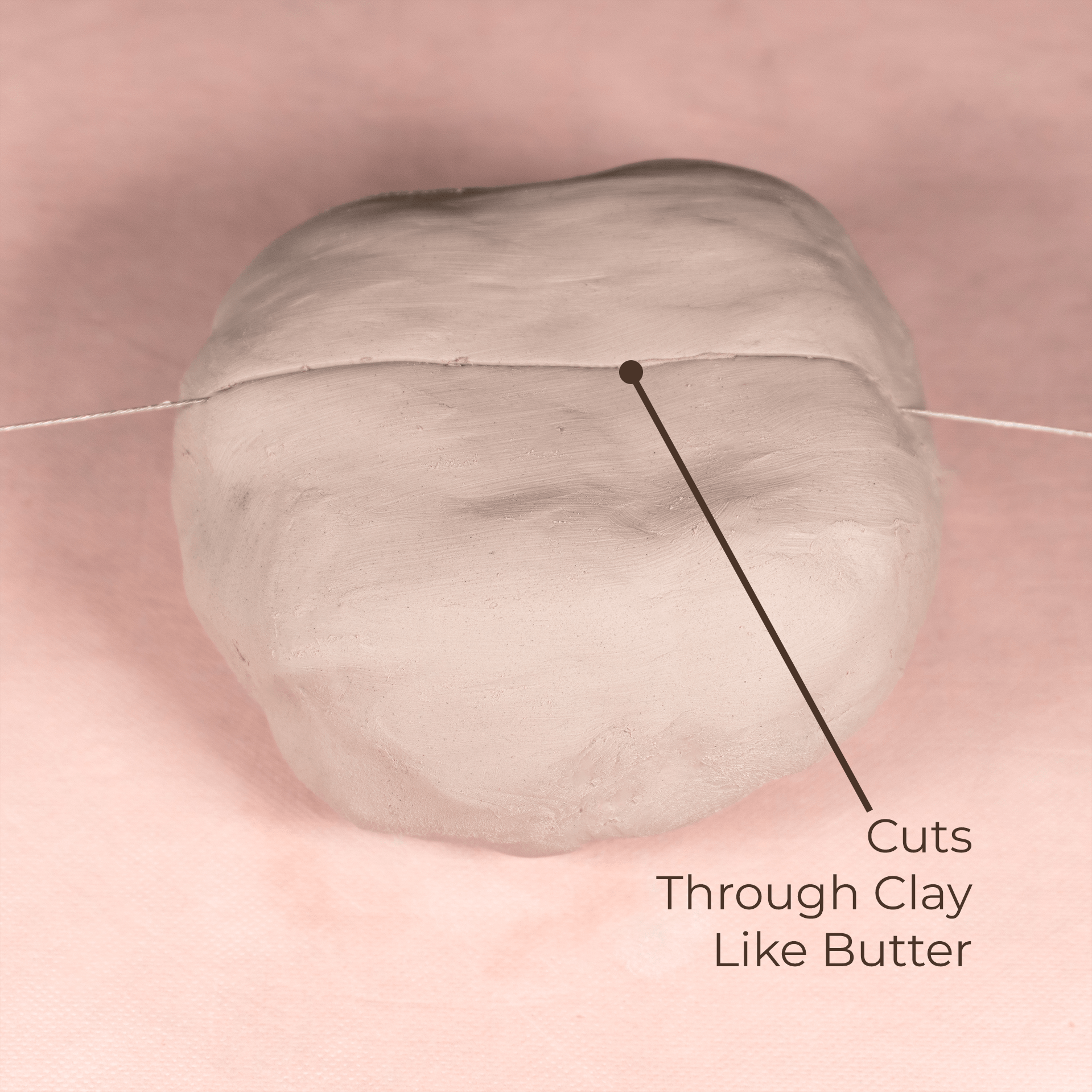 Clay Wire Cutter | Easily Cuts Through Clay