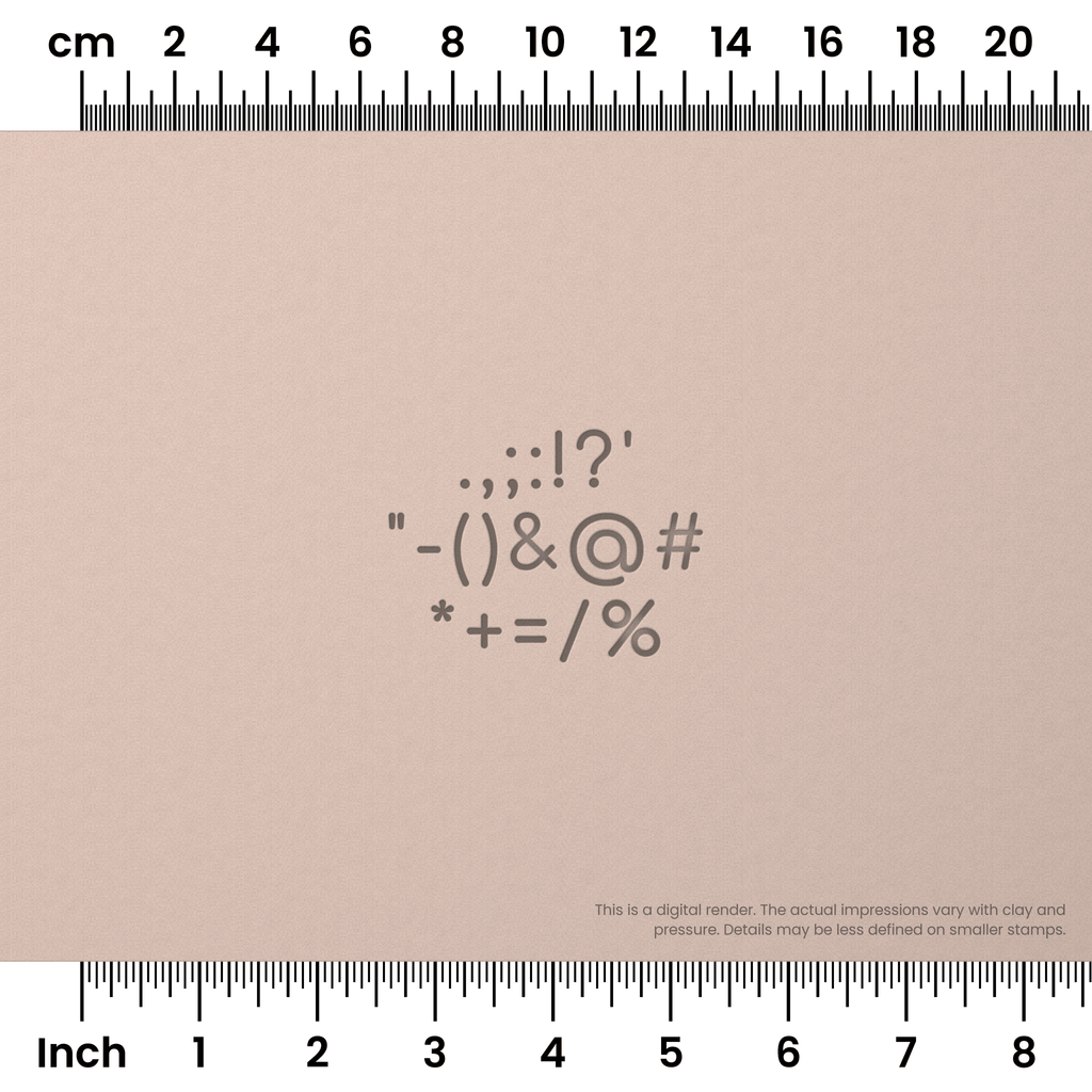 Comfortaa | Symbol Stamp Sets