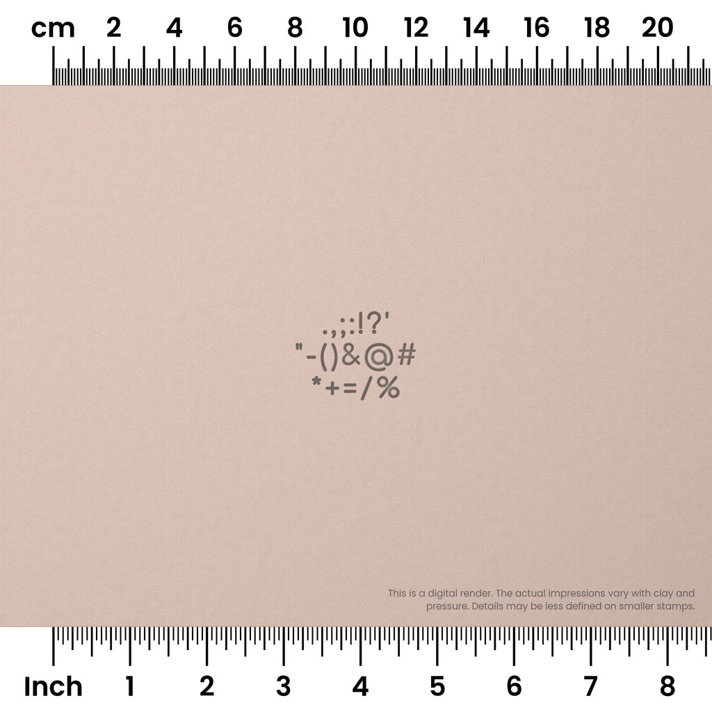 Comfortaa | Symbol Stamp Sets