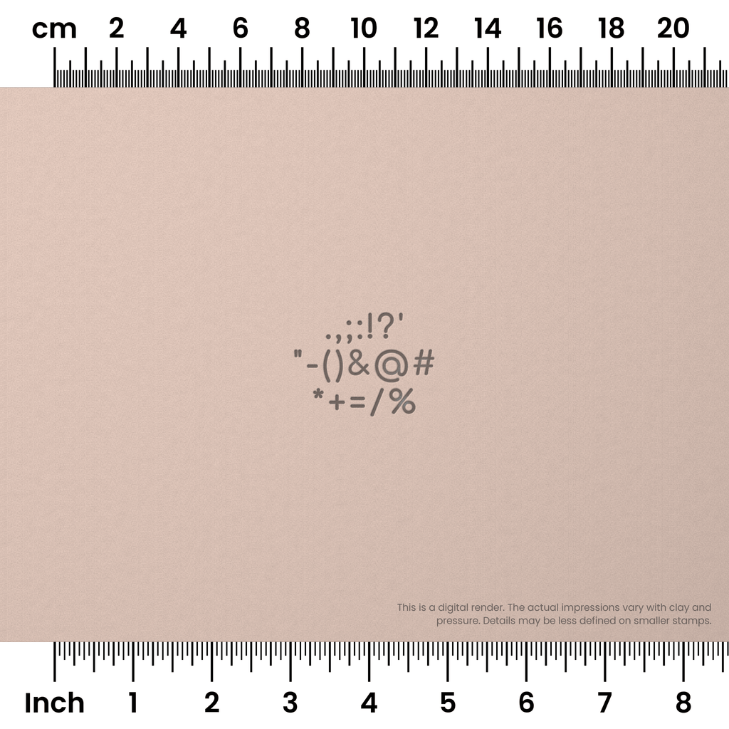 Comfortaa | Symbol Stamp Sets