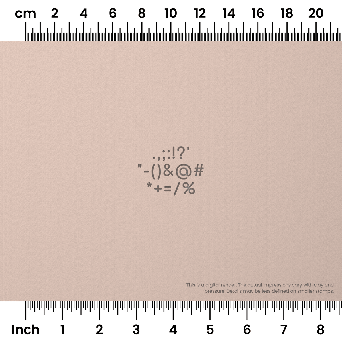 Comfortaa | Symbol Stamp Sets