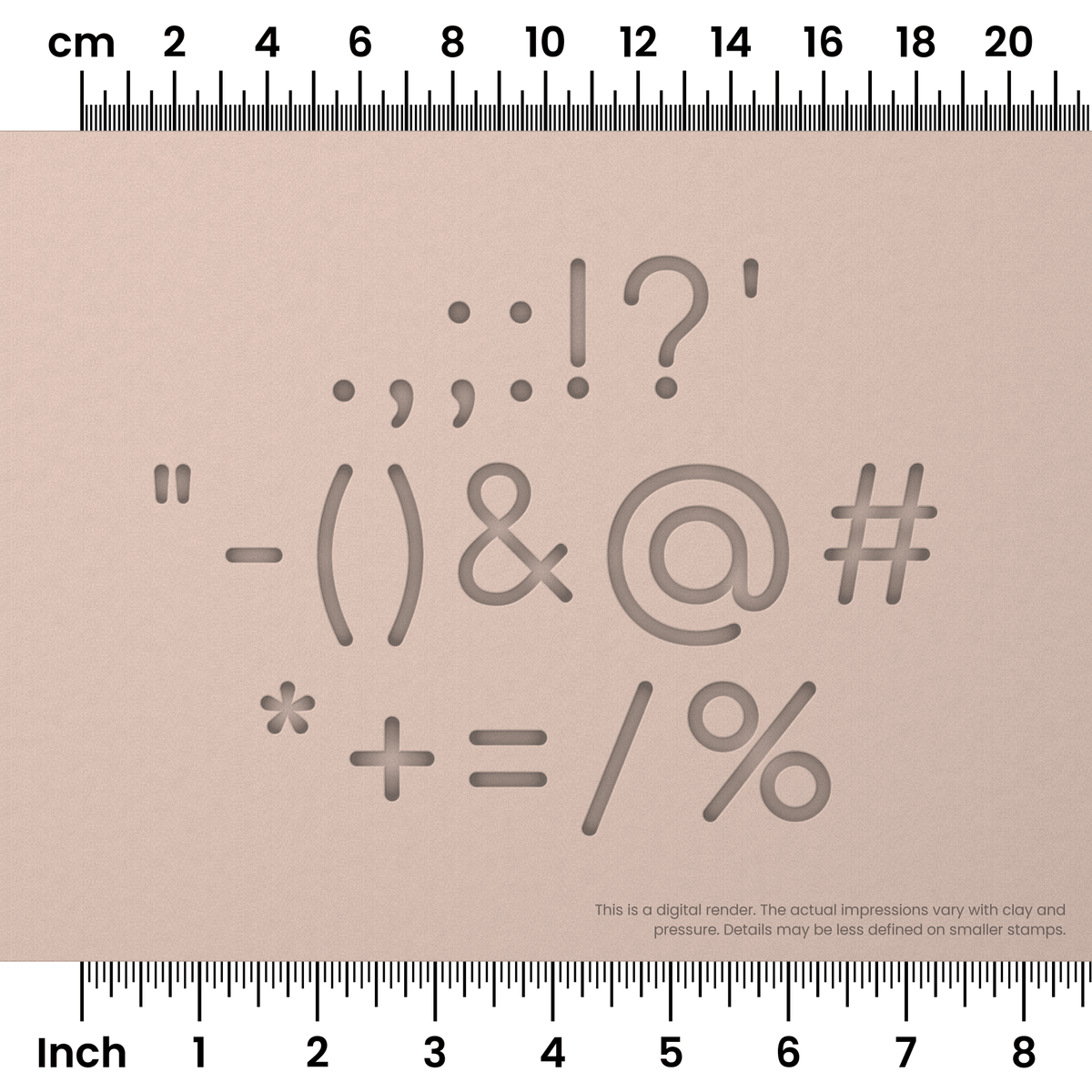 Comfortaa | Symbol Stamp Sets