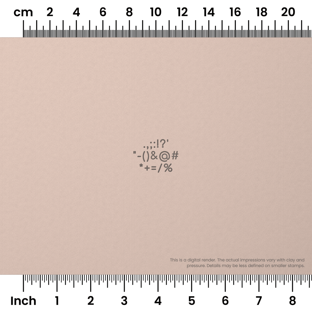Comfortaa | Symbol Stamp Sets