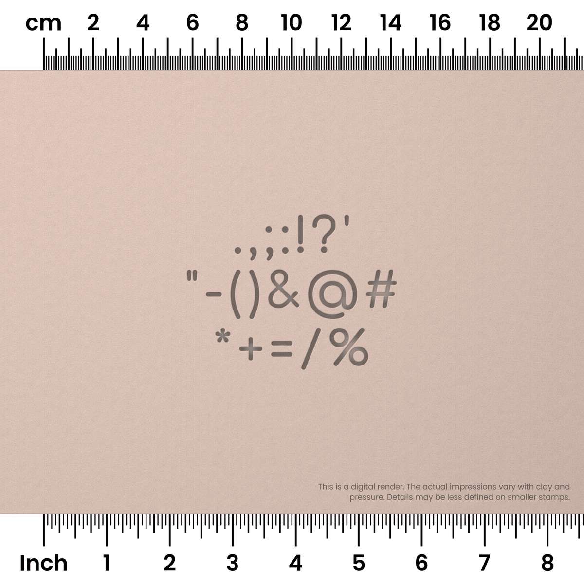 Comfortaa | Symbol Stamp Sets